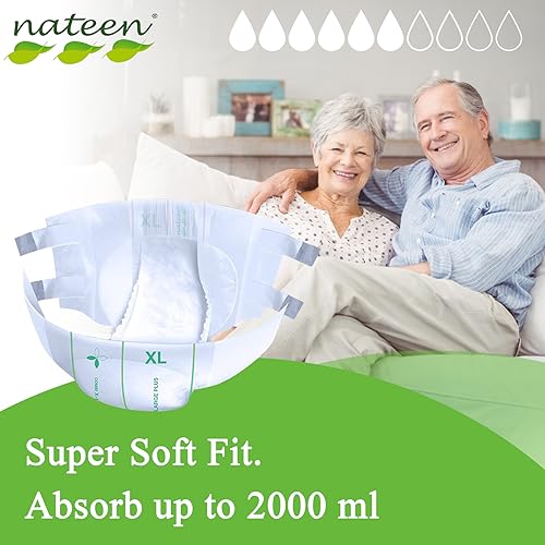 Super soft fit, absorbs up to 2 000 ml